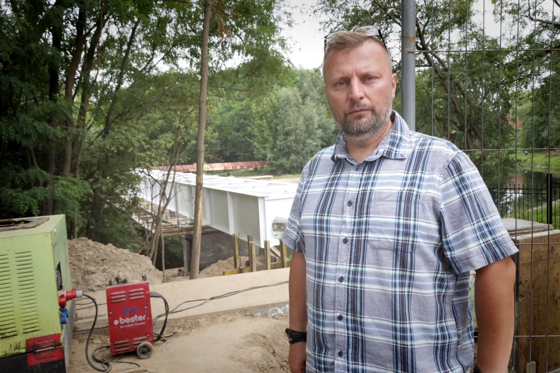 Ilustracja do informacji: Most znowu biały