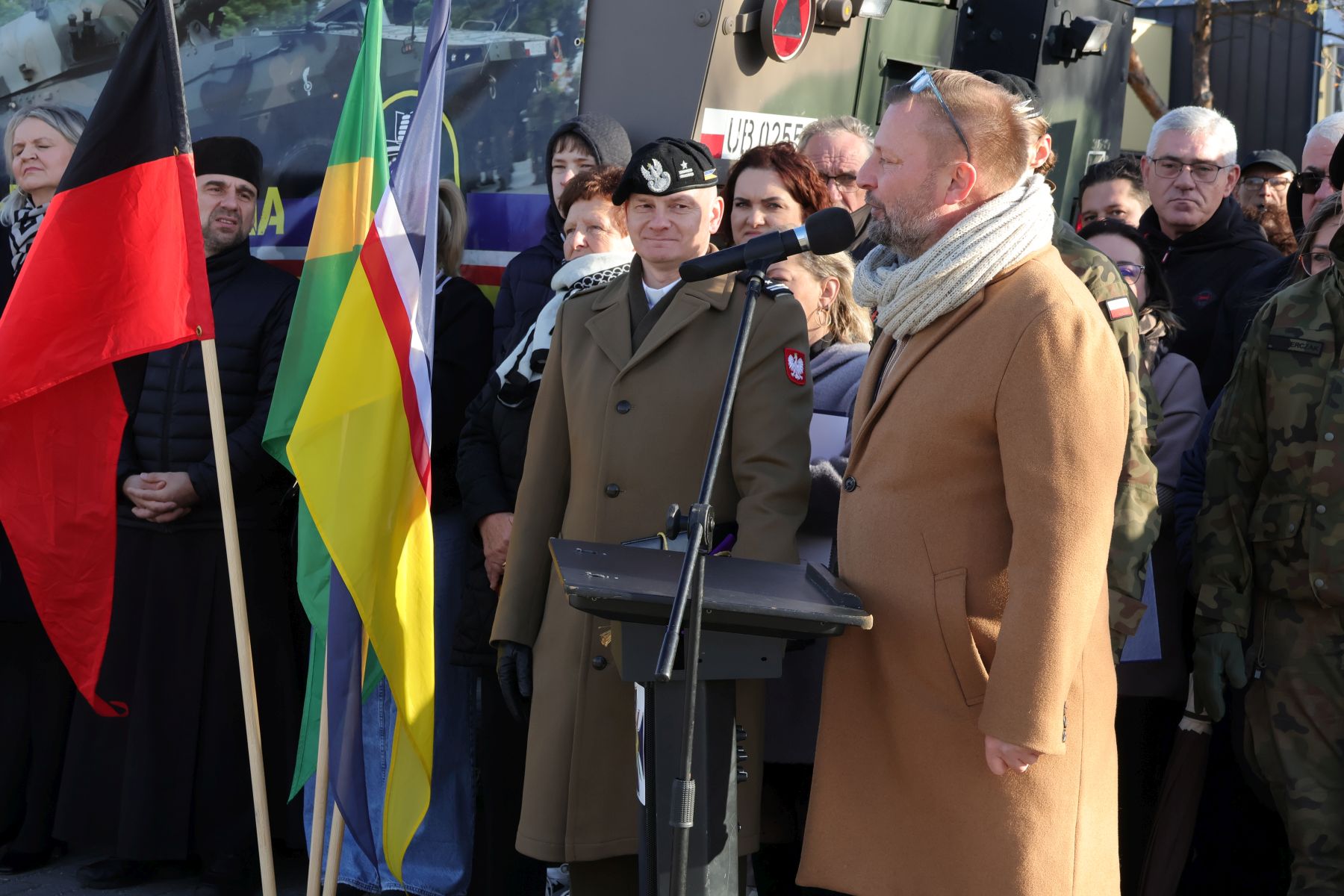 Ilustracja do informacji: Przysięga wojskowa w Międzyrzeczu 