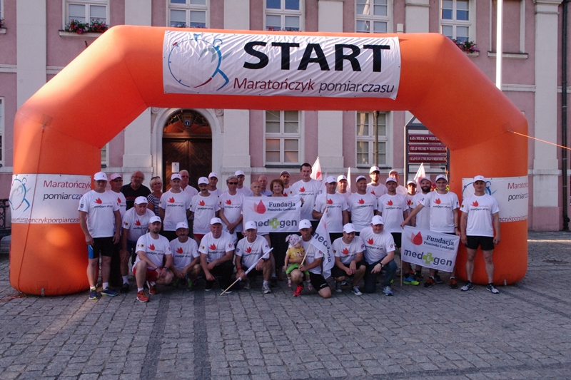 Ilustracja do informacji: I Ogólnopolski Bieg Sztafetowy „Bieg po Szpik”