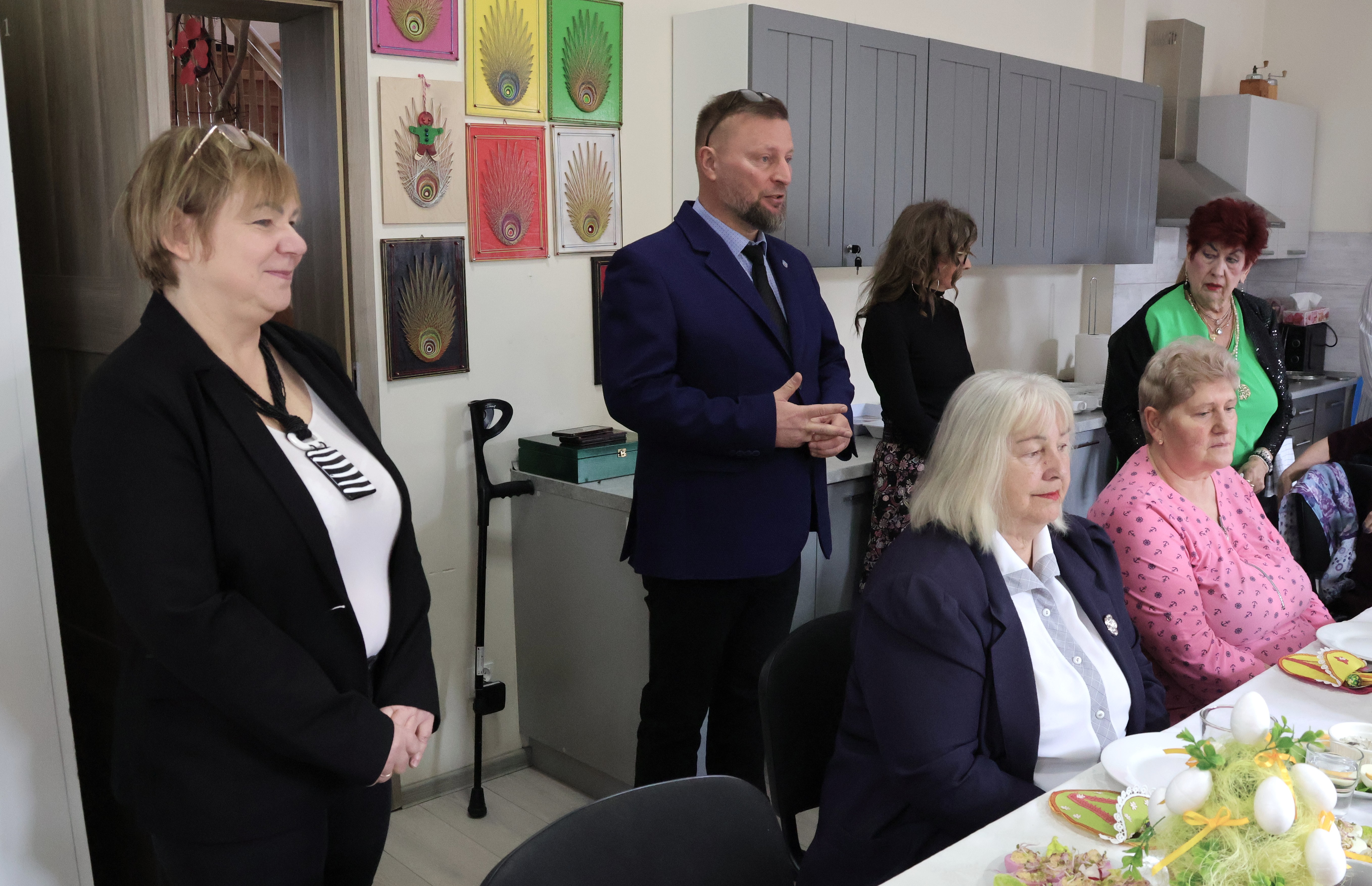 Ilustracja do informacji: Świąteczne spotkanie w Domu Seniora