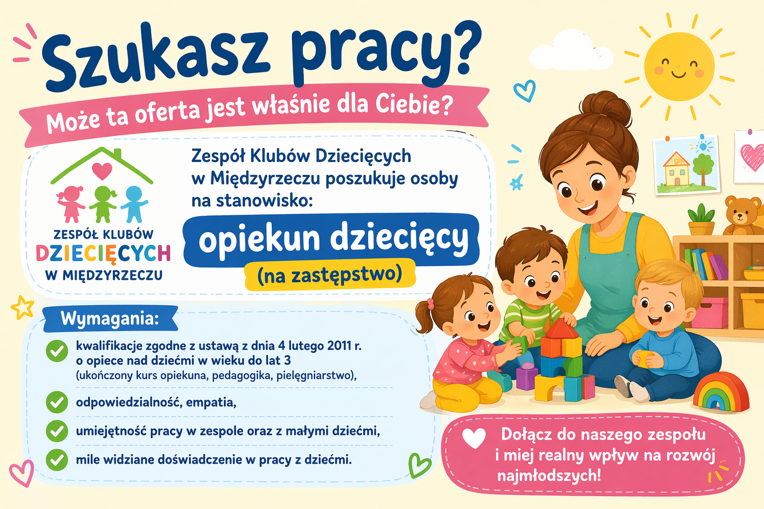 Ilustracja do informacji: Szukasz pracy? Może ta oferta jest właśnie dla Ciebie