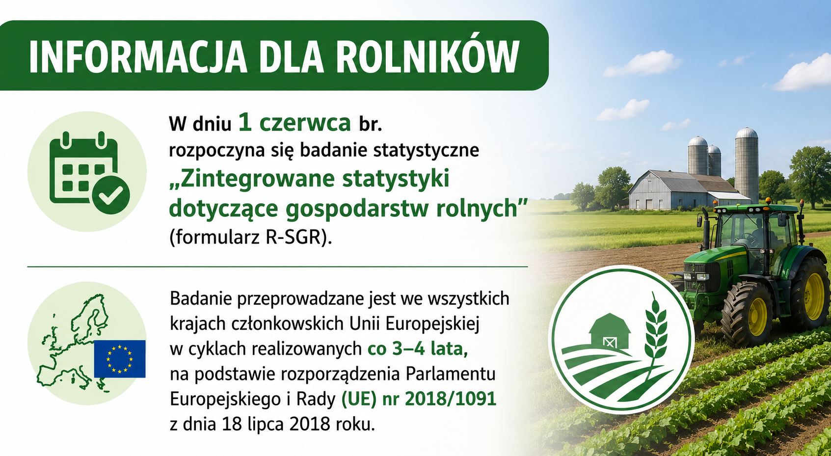 Ilustracja do informacji: Informacja dla rolników