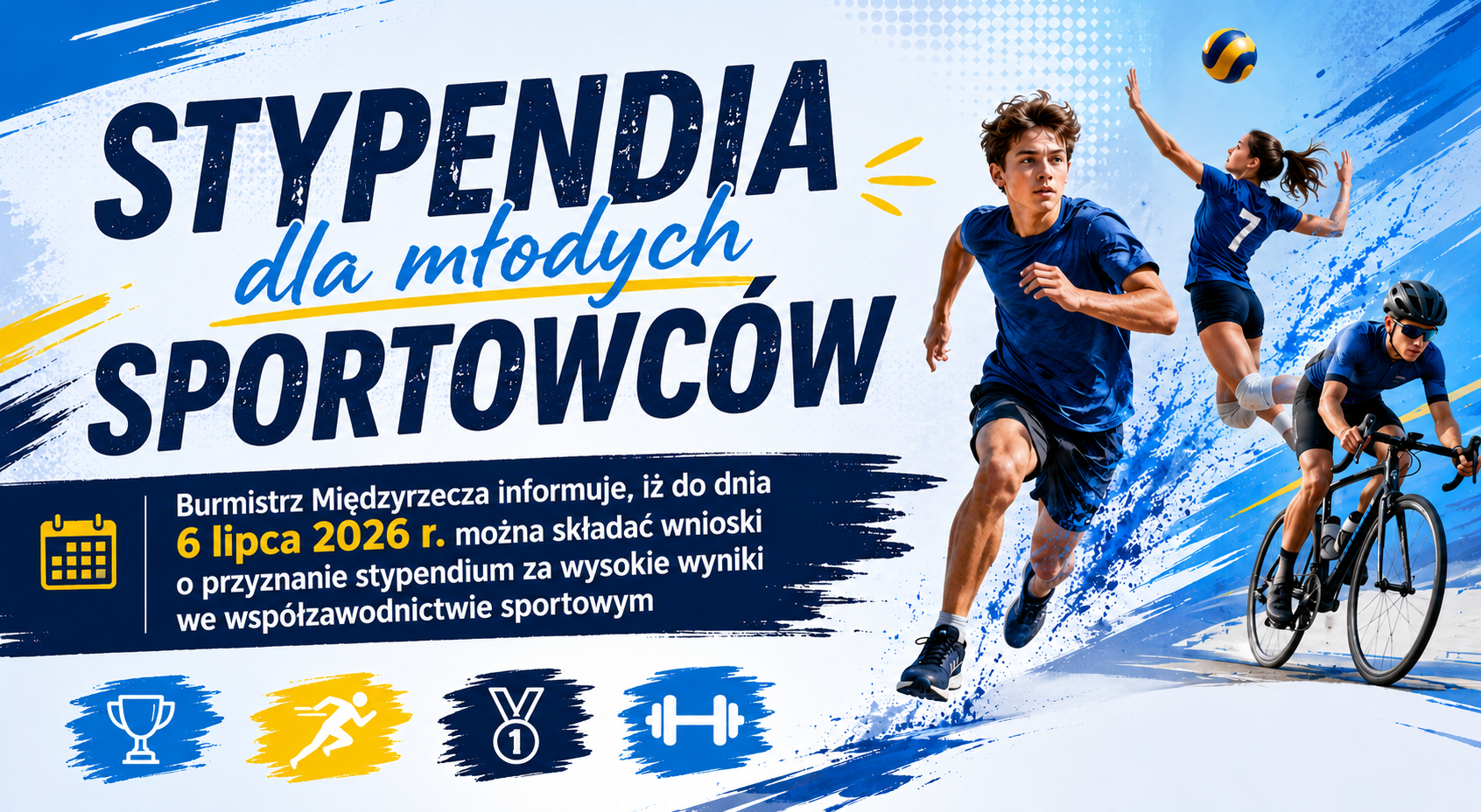 Ilustracja do informacji: Stypendia dla młodych sportowców 