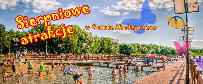 Ilustracja do informacji: Zapraszamy na sierpniowe atrakcje w gminie Międzyrzecz