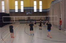 Miniatura zdjęcia: Piłkarski i siatkarski turniej integracyjny w Gimnazjum nr 2 im. A. Mickiewicza