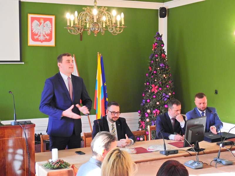 Miniatura zdjęcia: Burmistrz z wizytą w Polkowicach