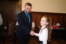 Miniatura zdjęcia: Turniej Wiedzy Pożarniczej w międzyrzeckim ratuszu