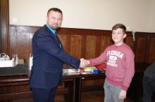 Miniatura zdjęcia: Turniej Wiedzy Pożarniczej w międzyrzeckim ratuszu