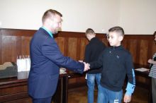 Miniatura zdjęcia: Turniej Wiedzy Pożarniczej w międzyrzeckim ratuszu