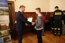 Miniatura zdjęcia: Turniej Wiedzy Pożarniczej w międzyrzeckim ratuszu