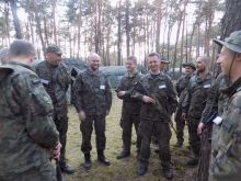Miniatura zdjęcia: Udział Lubuskiej Kompanii Obrony Terytorialnej w ćwiczeniu „Anakonda-16”