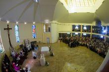 Miniatura zdjęcia: Obchody 1050. rocznicy Chrztu Polski w Międzyrzeczu