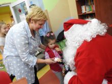 Miniatura zdjęcia: Mikołaj z wizytą w międzyrzeckim szpitalu