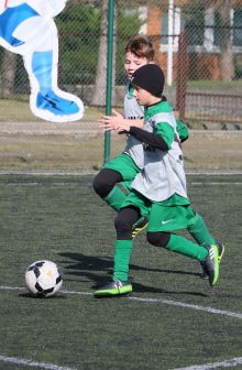 Miniatura zdjęcia: Towarzyski sprawdzian Akademii Młodych Orłów