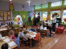 Miniatura zdjęcia: Burmistrz z wizytą u przedszkolaków