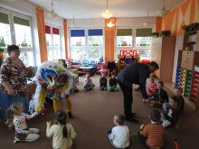 Miniatura zdjęcia: Burmistrz z wizytą u przedszkolaków