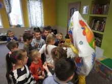 Miniatura zdjęcia: Burmistrz z wizytą u przedszkolaków