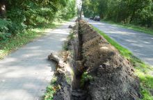 Miniatura zdjęcia: Budowa oświetlenia przy ul. Poznańskiej