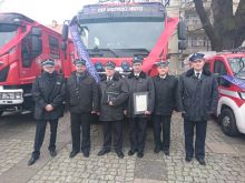 Miniatura zdjęcia: Oficjalne przekazanie samochodu dla OSP Obrzyce