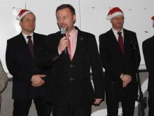 Miniatura zdjęcia: Międzyrzeczanie zasiedli przy wspólnym wigilijnym stole