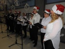 Miniatura zdjęcia: Międzyrzeczanie zasiedli przy wspólnym wigilijnym stole