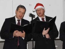 Miniatura zdjęcia: Międzyrzeczanie zasiedli przy wspólnym wigilijnym stole