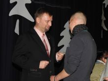 Miniatura zdjęcia: Międzyrzeczanie zasiedli przy wspólnym wigilijnym stole