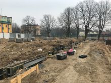 Miniatura zdjęcia: Trwa budowa nowego przedszkola