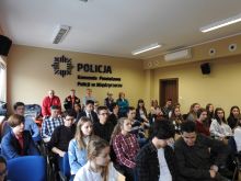 Miniatura zdjęcia: Młodzieżowa Rada Miejska odwiedziła międzyrzecką komendę 