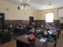 Miniatura zdjęcia: Turniej Wiedzy Pożarniczej w międzyrzeckim ratuszu