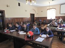 Miniatura zdjęcia: Turniej Wiedzy Pożarniczej w międzyrzeckim ratuszu