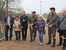 Miniatura zdjęcia: Oficjalne otwarcie mostku