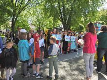 Miniatura zdjęcia: Budka z książkami przy ratuszu