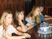 Miniatura zdjęcia: Wizyta młodzieży polsko-holenderskiej w ratuszu