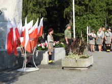 Miniatura zdjęcia: 74. rocznica Powstania Warszawskiego w Międzyrzeczu 