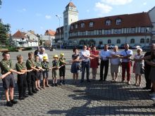 Miniatura zdjęcia: 74. rocznica Powstania Warszawskiego w Międzyrzeczu 