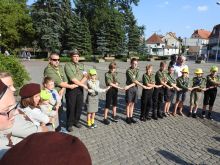 Miniatura zdjęcia: 74. rocznica Powstania Warszawskiego w Międzyrzeczu 