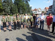 Miniatura zdjęcia: 74. rocznica Powstania Warszawskiego w Międzyrzeczu 